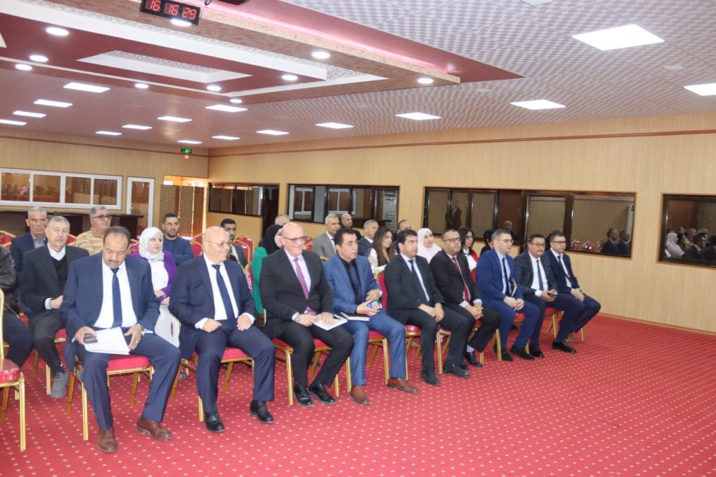 مراسم تنصيب الدكتور عبد الستار حسين كمدير للمركز الوطني للدراسات والبحث في المقاومة الشعبية والحركة الوطنية وثورة اول نوفمبر 1954 (3)