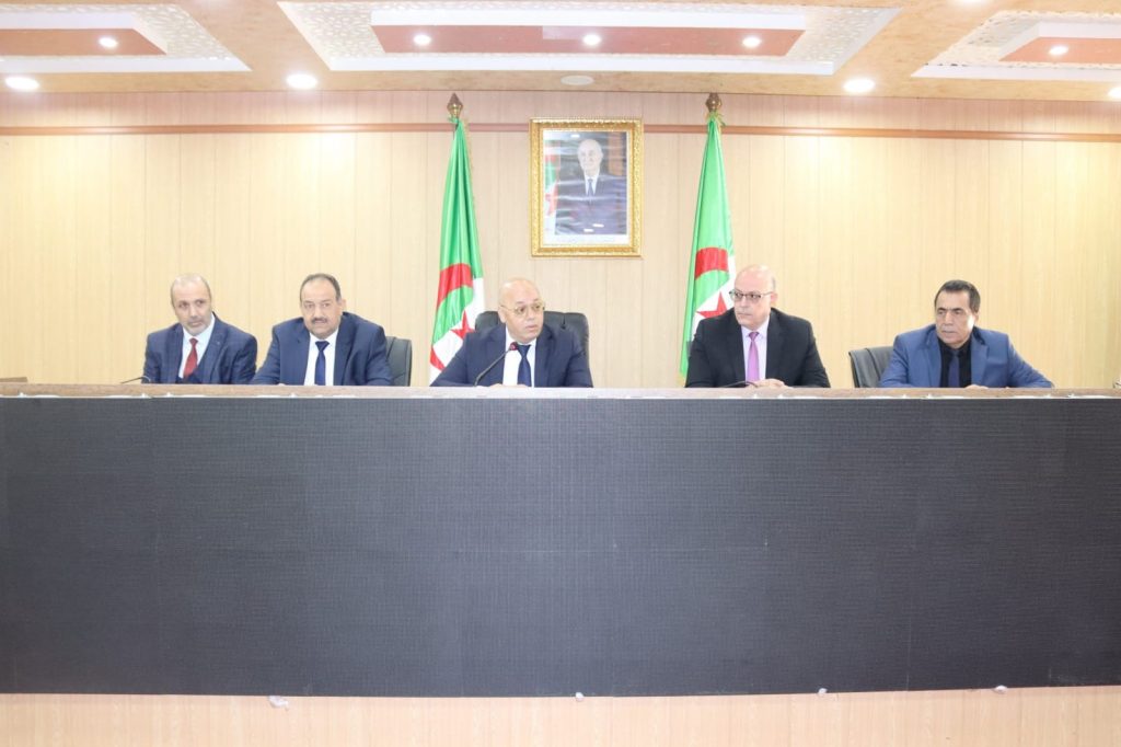 مراسم تنصيب الدكتور عبد الستار حسين كمدير للمركز الوطني للدراسات والبحث في المقاومة الشعبية والحركة الوطنية وثورة اول نوفمبر 1954 (5)