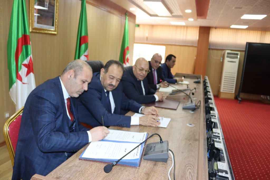 مراسم تنصيب الدكتور عبد الستار حسين كمدير للمركز الوطني للدراسات والبحث في المقاومة الشعبية والحركة الوطنية وثورة اول نوفمبر 1954 (9)