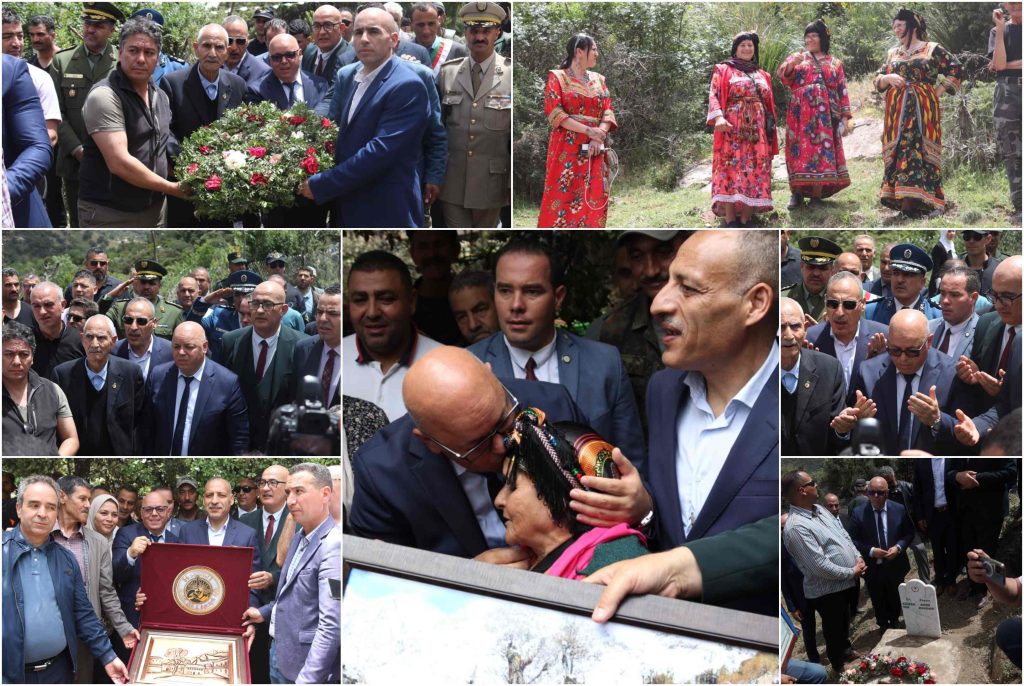 أشرف السيد #العيد_ربيڨة، وزير المجاهدين وذوي الحقوق، ببلدية صحاريج على مراسم احياء هذه الذكرى (7)