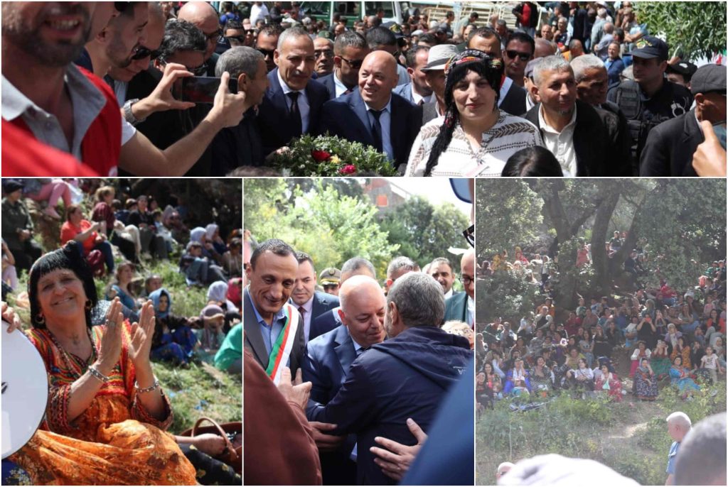 سكان بلدية سحاريج و قرية رافور يشاركون في فعاليات إحياء الذّكرى 67 لحرق وتدمير قرية إغزر إيواقرن (3)