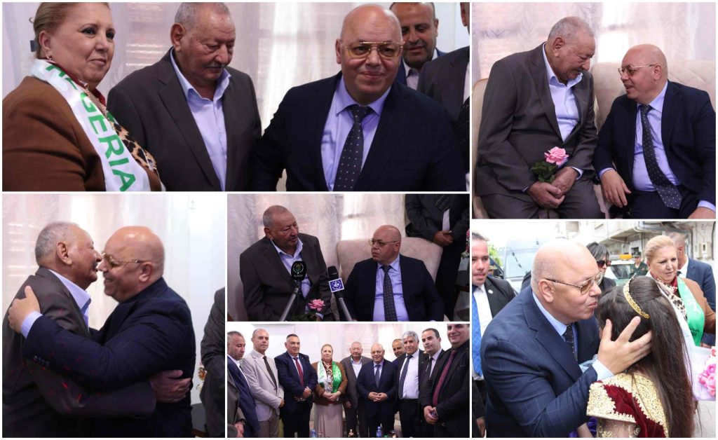 قام وزير المجاهدين و ذوي الحقوق ، بزيارة المجاهد بووجمعة فيصلي، من مجاهدي الولاية ا